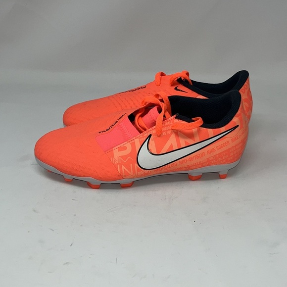 Nike Phantom Kids Soccer Cleats - Bright Orange SZ 4Y - Picture 3 of 10